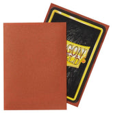 100 Bustine Standard Dragon Shield Matte Sleeves - COPPER